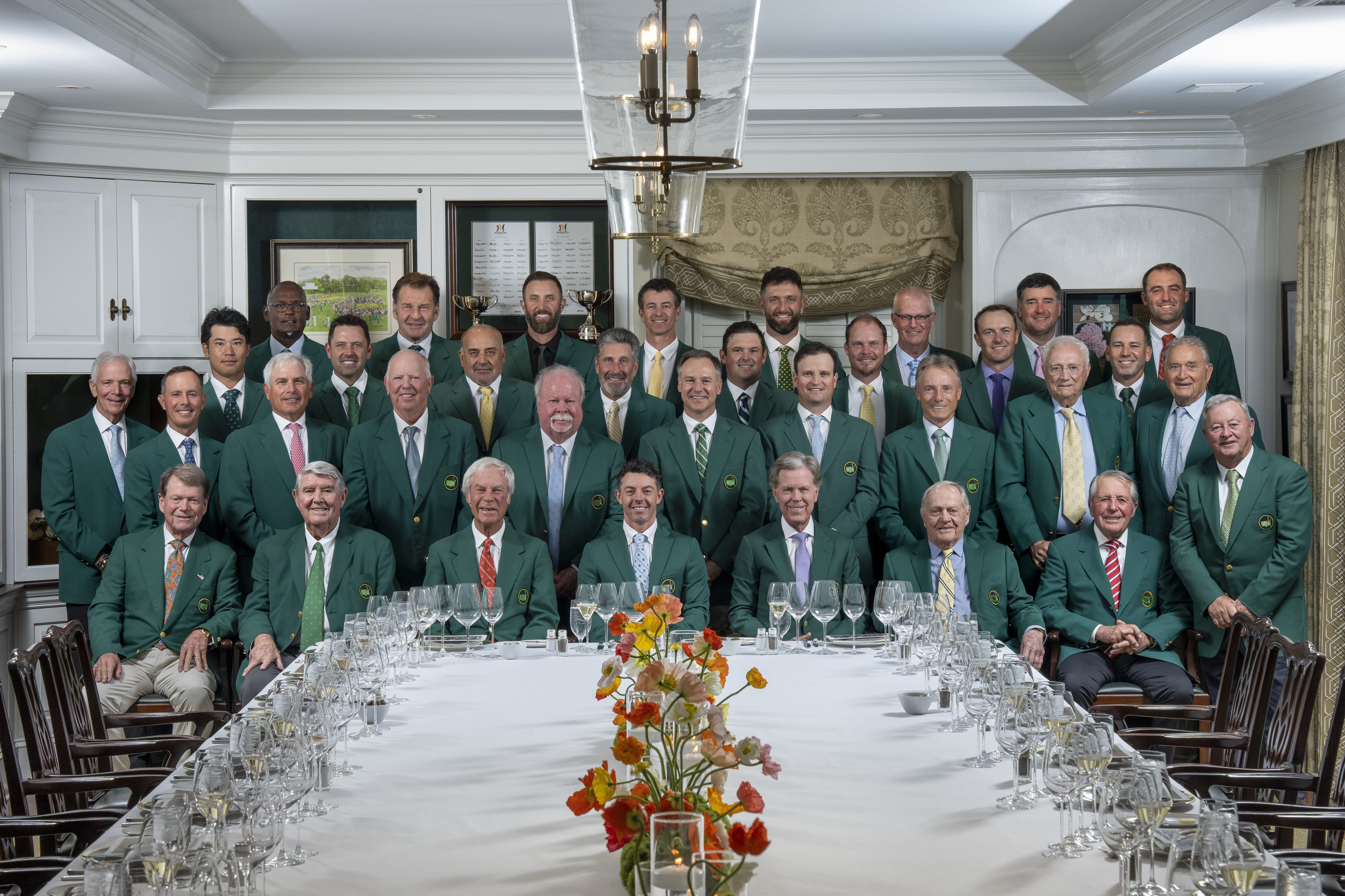 Rory McIlroy’s Masters Champions Dinner: World-class wine, off-the-charts pudding and one of Hogan’s drivers